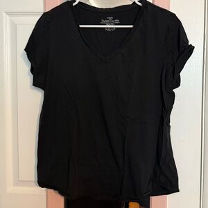 Faded Glory Women's Classic Black Short Sleeve Tee